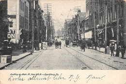 CPA ETATS UNIS LOOKING UP MAIN ST.FROM 10th St LYNCHBURG - Andere & Zonder Classificatie