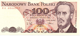 Polonia 100 Zlotych 1988 Unc - Pologne