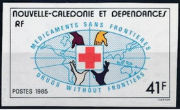 Nouvelle Calédonie 1985  Nobel Croix Rouge Red Cross Imperf   MNH - Prix Nobel