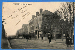 18 - Cher - Vierzon - Rue De La Gare (N10172) - Vierzon