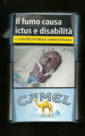 Tabacco Pacchetto Di Sigarette Italia - Camel  Da 20 Pezzi N.2 - Vuoto - Etuis à Cigarettes Vides