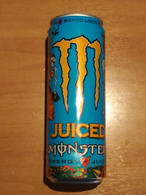 Lattina Italia - Energy Drink Monster Juiced - Mango Loco 355ml ( Vuota ) - Lattine