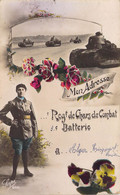 CPA - MILITARIAT - Regiment De Chars De Combat - 3è Batterie - TRINQUART LUCIEN Envoyée à ROYE 80 - Casernes