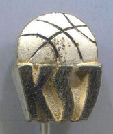 Basketball Pallacanestro Baloncesto - KSJ, Yugoslavia, Federation, Vintage Pin, Badge, Abzeichen - Basketball