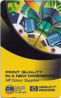 Singapore - Print Quality Yellow Hewlett Packard - 1SPWA (Dashed Zero Ø) - Used - Singapore
