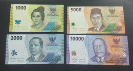 INDONESIA 1000 2000 5000 10000 20000 50000 10000 Rupiah 2022 Banknote Set - Dancers Series UNC - Indonésie