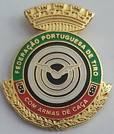 Federação Portuguesa De Tiro Portugal Shooting Archery Federation Association PIN A9/1 - Tiro Con L'Arco