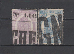 FRANCE JOURNAUX N° 7 & 8 = 2 TIMBRES OBLITERES DE 1869    Cote : 65 € - Zeitungsmarken (Streifbänder)