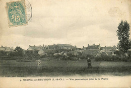 Neung Sur Beuvron * 1906 * Vue Panoramique Prise De La Prairie * Villageois - Neung Sur Beuvron