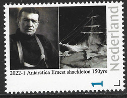 Nederland  2022-1  Antarctica  Ernst Shackleton 150yrs    Postfris/mnh/neuf - Ungebraucht