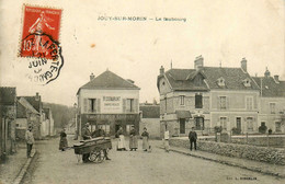 Jouy Sur Morin * 1908 * Le Faubourg * Restaurant Vins Liqueurs P. DUBOIS * Commerce Magasin * Villageois - Andere & Zonder Classificatie