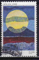 ISLANDA ICELAND ISLANDE ISLAND 1992 CHRISTMAS NATALE NOEL WEIHNACHTEN NAVIDAD JOLIN 35.00k USED USATO OBLITERE' - Oblitérés