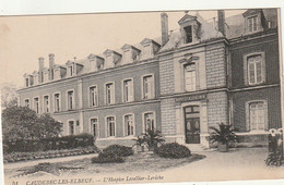 ****76  ***  CAUDEBEC  Les  ELBEUF  L'hospice Lecallier Leriche - écrite TTBE - Caudebec-lès-Elbeuf
