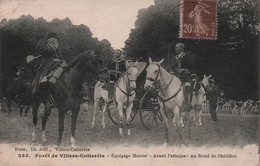 CPA Chasse à Courre -  Foret De Villers Cotterets - Equipage Menier - Avant L'attaque - Au Rond De Chatillon - Hunting