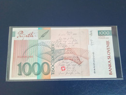 1000 TOLAR TOLARJEV TOLARS  2004  DR.FRANCE PREŠEREN   BANKA SLOVENIJE - Slovenia