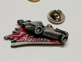 Pin's - Automobile F1 Sponsor Marque AGRIGEL - Pins Formule 1 - Pin Beau RELIEF - F1