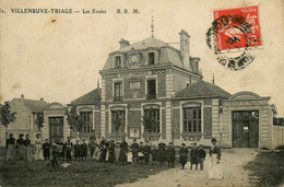 Villeneuve Triage * 1908 * Les écoles * école Groupe Scolaire Enfants Villageois - Villeneuve Saint Georges