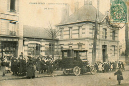 Choisy Le Roi * 1907 * Les écoles , Avanue Victor Hugo * école Groupe Scolaire Automobile Ancienne Enfants Villageois - Choisy Le Roi