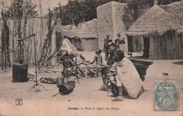 CPA Congo - Dans La Région Des Forets - Animé - Oblitéré à Moissac En 1905 - Otros & Sin Clasificación