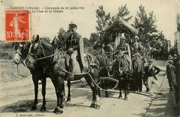 Clisson * Cavalcade Du 30 Juillet 1911 , Le Char De La Chasse * éditeur Jules DENIS - Clisson