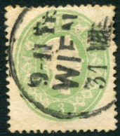 AUSTRIA 1860 Franz Joseph In Oval 3 Kr. Used.  Michel 19 - Usati
