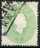 AUSTRIA 1860 Franz Joseph In Oval 3 Kr. Used.  Michel 19 - Oblitérés