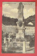 BAUME LES DAMES MONUMENT DES SOLDATS MORTS EN 1870 1871 CARTE EN TRES BON ETAT - Baume Les Dames