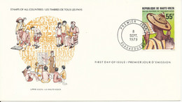 Upper Volta FDC 8-9-1979 School Education With Cachet - Haute-Volta (1958-1984)