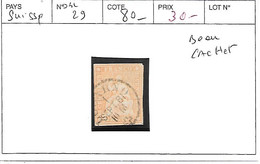 SUISSE N ° 29 OBL - Gebraucht