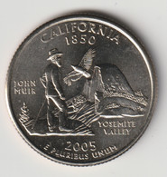 U.S.A. 2005 D: Quarter, California, KM 370 - 1999-2009: State Quarters
