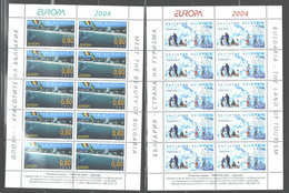 BULGARIA, 2004, EUROPE, #4307 - 4308,1 SET=$0.75, MNH; - Nuovi