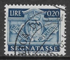 San Marino 1945. Scott #J68 (U) Coat Of Arms - Postage Due