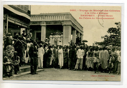 DAHOMEY 021 PORTO NOVO Voyage De Ministre Des Colonies Au Palais Du Gouvernement No 2631 Coll Fortier - Dahomey