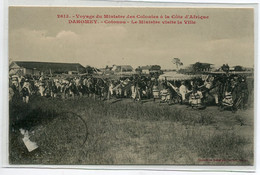 DAHOMEY 045 COTONOU  Voyage De Ministre Des Colonies Le Ministre Visite La Ville No 2613 Coll Fortier - Dahomey