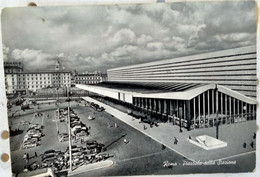 Cartolina Roma, Stazione Termini (2) FG VG - Stazione Termini