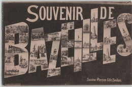 CPA Souvenir De Bazeilles - Carte Multivues - Carte Carnet - Souvenir De...