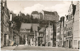 AC2080 Landshut In Bayern - Neustadt Mit Blick Zur Burg Trausnitz / Viaggiata 1956 - Landshut