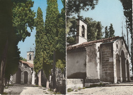 2 CPSM 84 MAZAN  CHAPELLE NOTRE DAME DE PARE-LOUP - Mazan