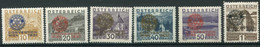 AUSTRIA 1931 Rotarian Congress Set MNH / **. Michel 518-23 - Unused Stamps