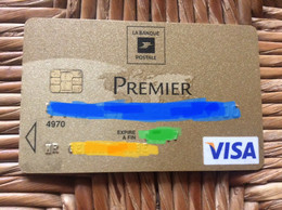 CARTE BANCAIRE  LA BANQUE POSTALE  Visa Premier - Einmalgebrauch