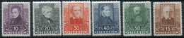 AUSTRIA 1931 Writers Set LHM / *.   Michel 524-29 - Nuevos