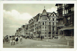 Carte Photo. Knocke-Zoute. Digue. Hôtel De La Brise. - Knokke