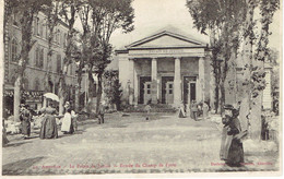 80 Abbeville Palais De Justice Entrée Du Champ De Foire  Animation - Abbeville