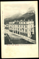 Gruss Aus Schuls Scuol Hotel Post Mit Postbureau Rauch Schuls - Scuol