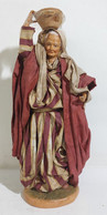 03599 Pastorello Presepe Napoletano - Statuina Terracotta - Donna Con Vaso -30 Cm - Christmas Cribs