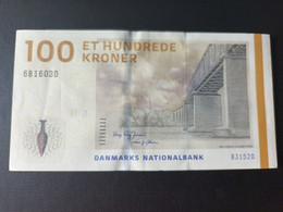 BILLETE DE DINAMARCA DE 100 KRONER DEL AÑO 2009 SIN CIRCULAR (UNC)  (BANK NOTE) - Danimarca