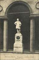 REGGIO EMILIA - MONUMENTO A LODOVICO ARIOSTO - SPEDITA DALLO SCULTORE RICCARDO SECCHI NEL 1937 (11610) - Reggio Emilia