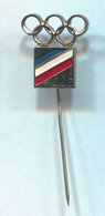 Olympiade Olympic Committee Yugoslavia, Vintage Pin Badge Abzeichen - Jeux Olympiques