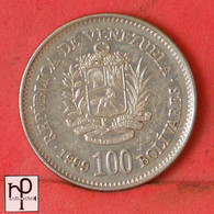 VENEZUELA 100 BOLIVARES 1999 -    KM# 78,2 - (Nº51089) - Venezuela