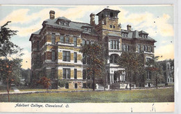 USA Etats Unis ( OH Ohio) CLIVELAND Adelbert College (Paillettes En Relief ) Embossed Shimmering Sequins - CPA - Cleveland